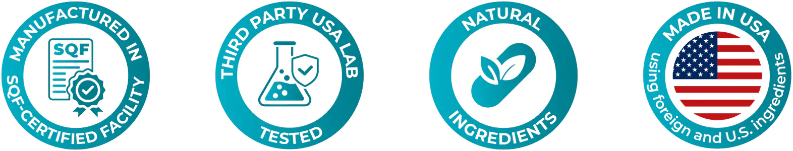 sqf, tested, natural, made in usa