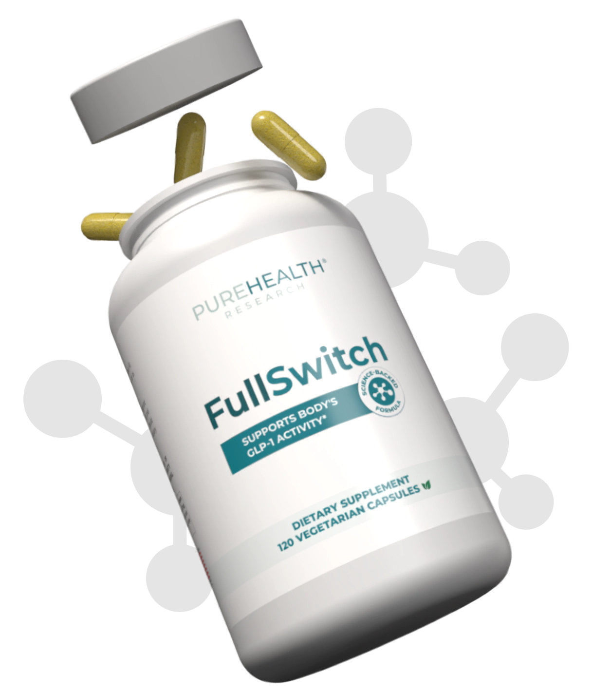 FullSwitch supplement bottle