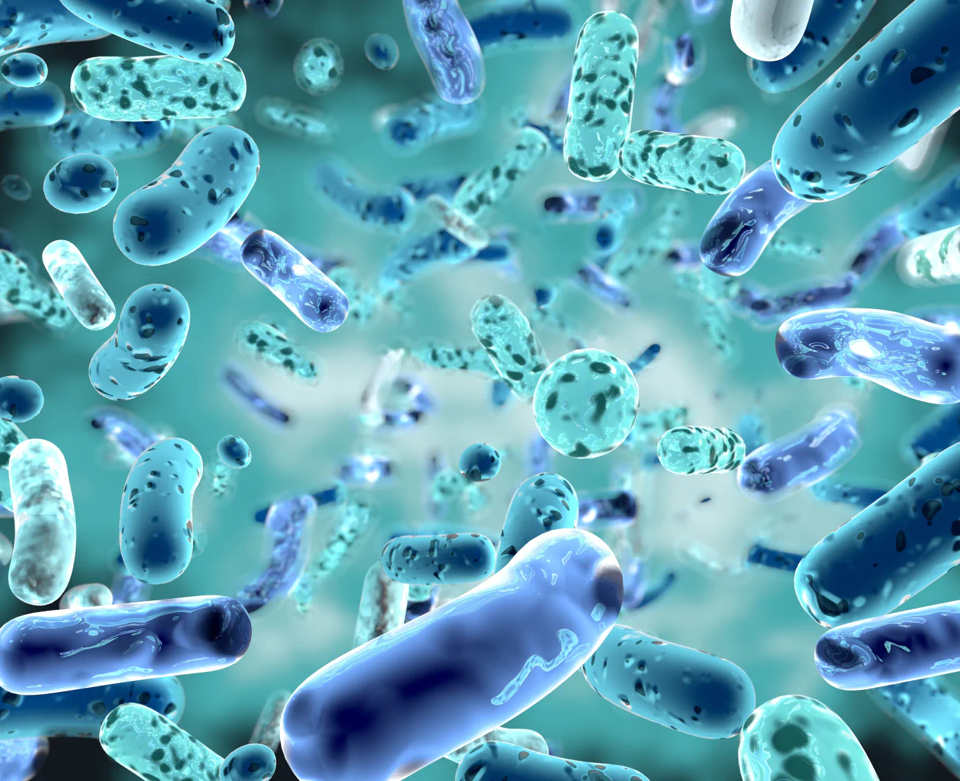 Flowing microbes