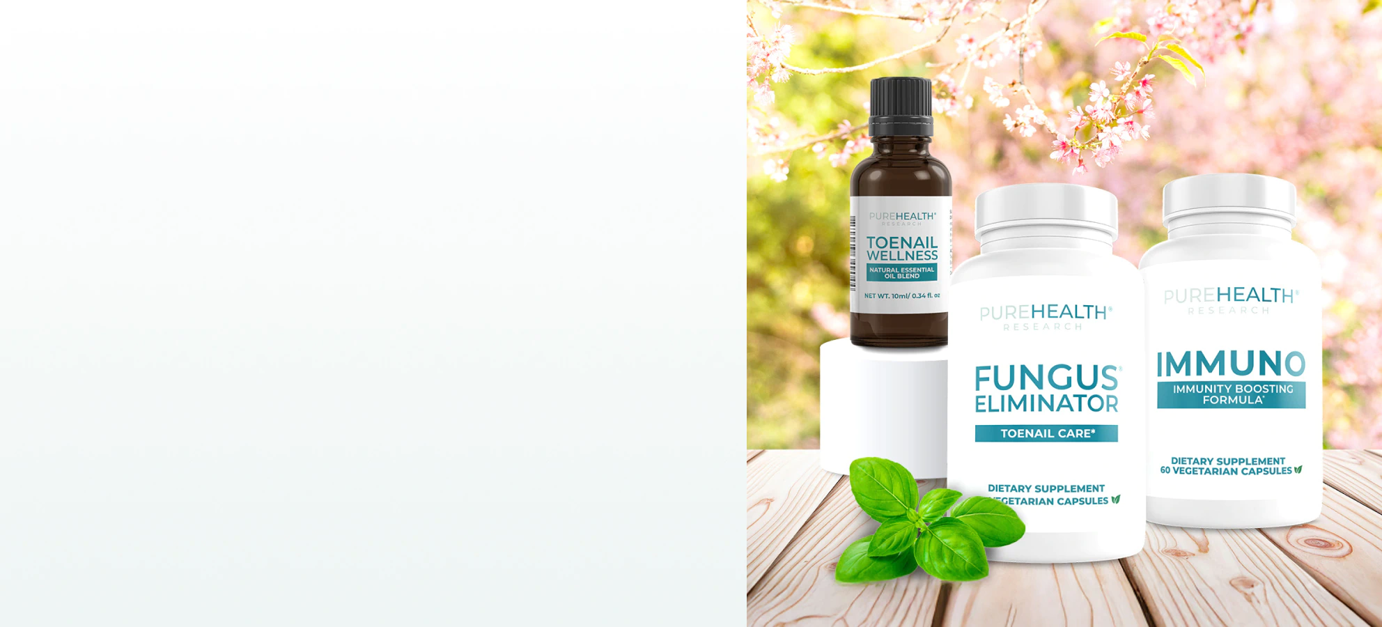 Supplements for toenail fungus.