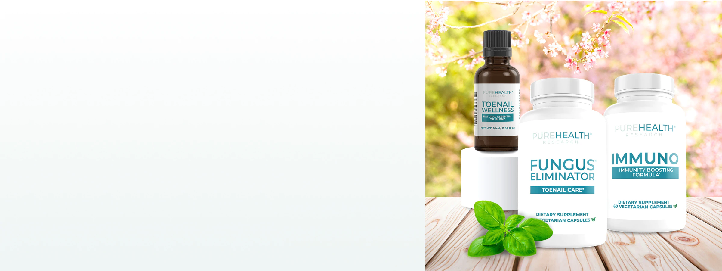 Supplements for toenail fungus.