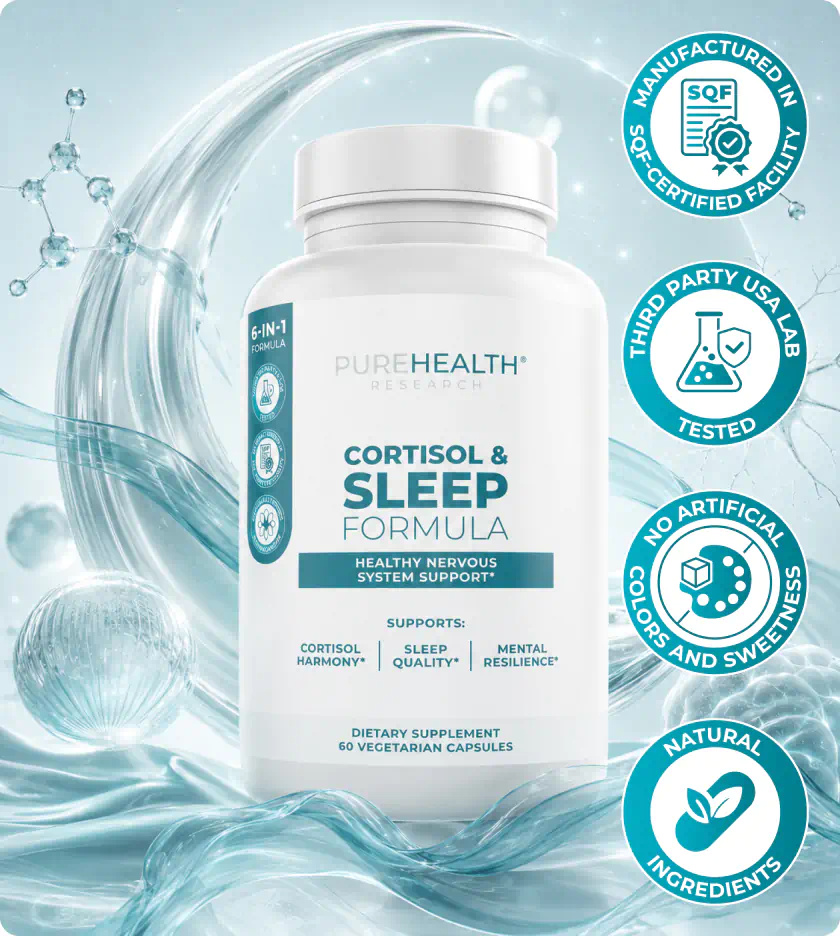 Cortisol & Sleep Formula bottle
